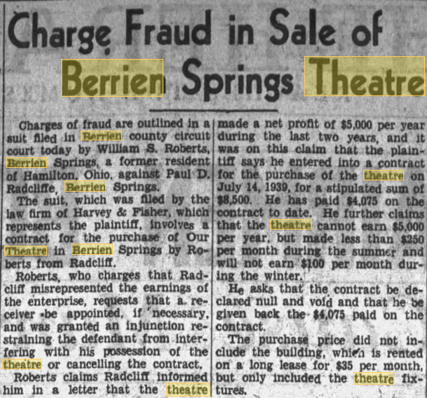 Berry Theatre - 1939 21 Dec (newer photo)